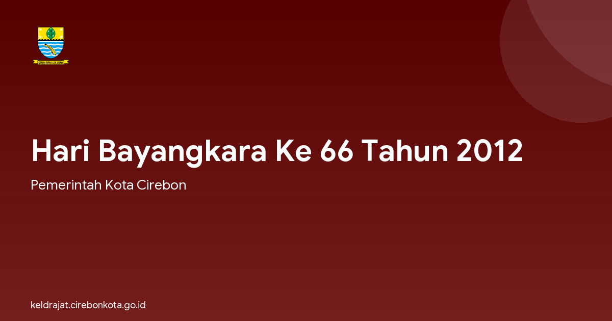 Hari Bayangkara Ke 66 Tahun 2012