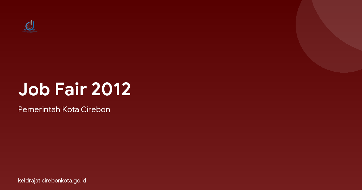 Job Fair 2012