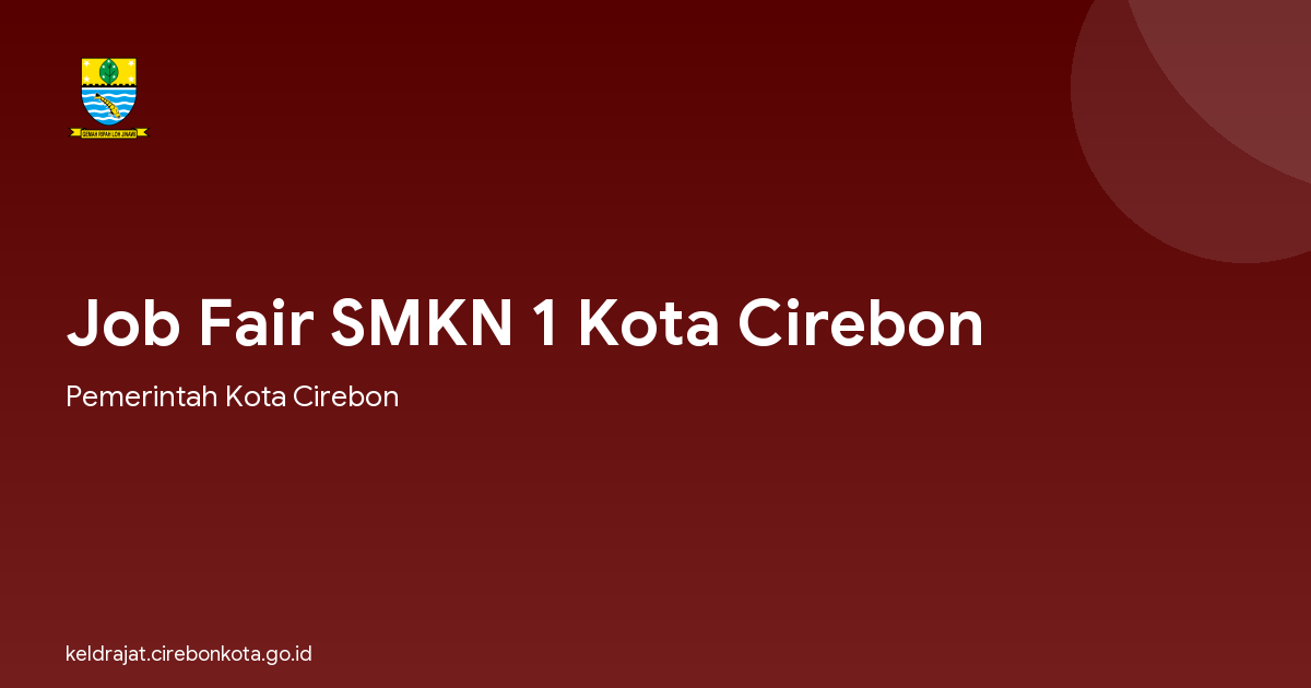 Job Fair SMKN 1 Kota Cirebon