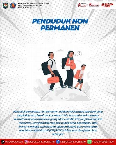 Andon Domisili/Penduduk Non Permanen